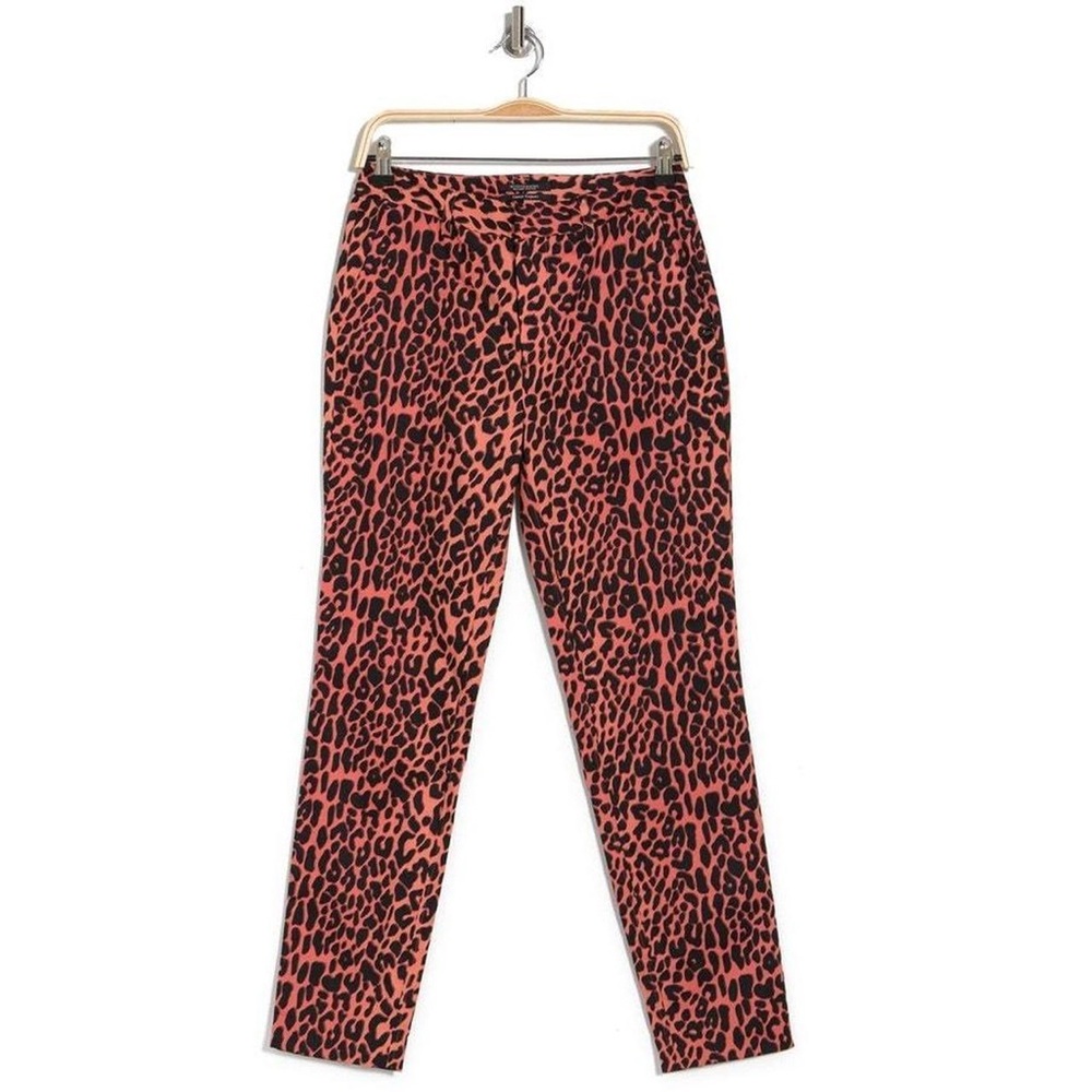 Scotch & Soda coral and Black Ankle Cropped Pants - Picture 2 of 3